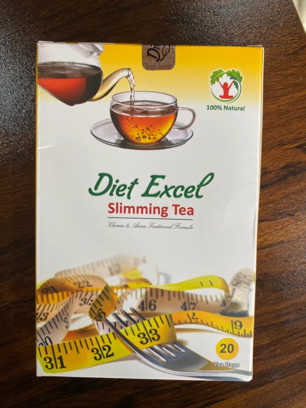 Diet Excel Slimming Tea - Herbal Weight Loss Tea (20 Tea Bags)